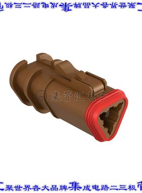 AT06-3S-OMRDBRN 连接器接插件3 POSITION OVERMOLDED PLUG, SOCK