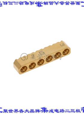 GPPC-PF-1-06-HG-ST-SL 连接器接插件MULTI-POSITION SMPM 6 POSI