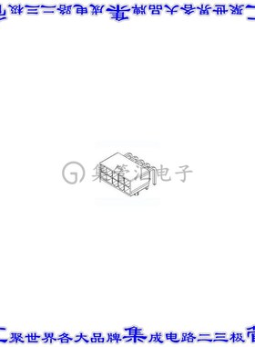 441300007 0441300007连接器接插件MINIFIT 6 CKT MFBL