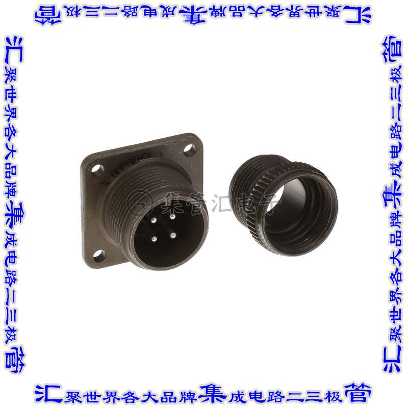 MS3100A14S-2P 连接器接插件CONN RCPT MALE 4P SILV SLDR CUP