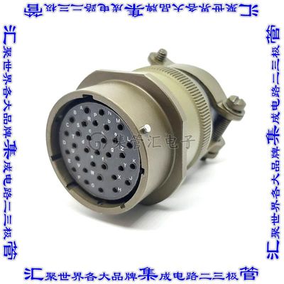 MSW01E22-32S-SR 连接器接插件CABLE MOUNT RECEPTACLE, WITH STR