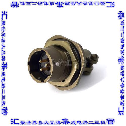 MSW07E12-3P 连接器接插件JAM NUT RECEPTACLE, ENVIRONMENTA