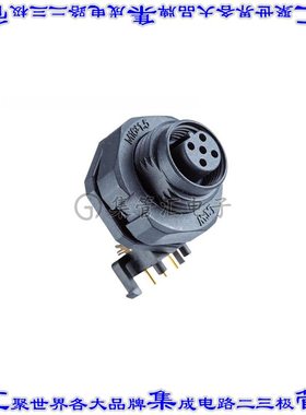 MSBP-05PFFR-SF8002 连接器接插件M12 CONN. RA PLASTIC BCODE