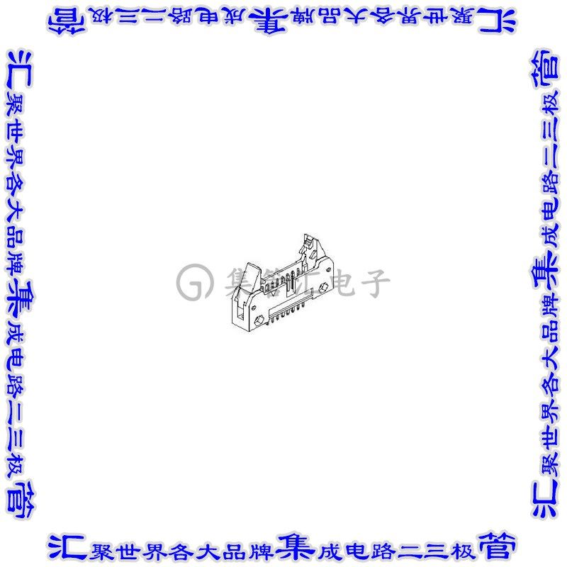 905711201 0905711201连接器接插件QF50 SRD HDR VT W/ELV YEL .1