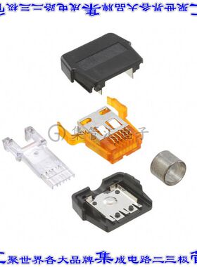 SS-310606-3-60 连接器接插件CONN MOD PLUG 6P6C SHIELDED