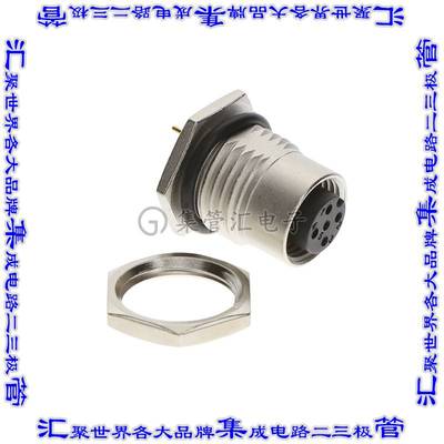 M12A-02PFFP-SF8001 连接器接插件M12 A CODE PANEL CONN 2P FF P