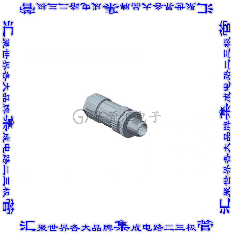 M12D-03BMMA-SL8001 连接器接插件CONN RCPT MALE 3P GOLD SLDR C