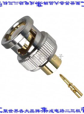112710 连接器接插件CONN BNC PLUG STR 50 OHM SOLDER