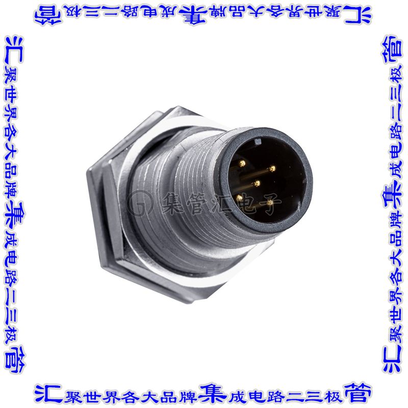 HDM12A-05PMMP-SF8001 连接器接插件M SERIES, M12, A CODE, HIGH
