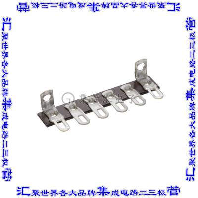 822 连接器接插件TERM LUG STRIP 6POS 0.375