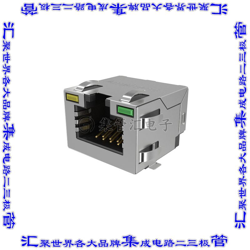 RJE3A1881441 连接器接插件8P8C, RA, CAT5E, SMT, SHIELD WIT