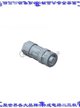 M12A-06BFFA-SL8001 连接器接插件M SERIES, M12, 2A, 06 PINS, F