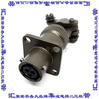 MSW00E8-33S 连接器接插件WALL MOUNT RECEPTACLE, ENVIRONME