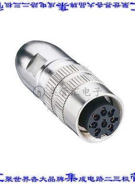 0322-1 08-1 VP15 连接器接插件M16 AISG SOCKET CABLEMOUNT 8P