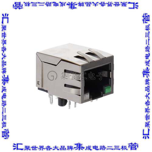 E6588-WA0B44-L 连接器接插件CONN, RJ45,CAT.5E,1X1, TAB DOWN,