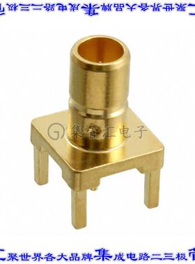 415504-4 连接器接插件CONN MINI SMB JACK STR 75OHM PCB