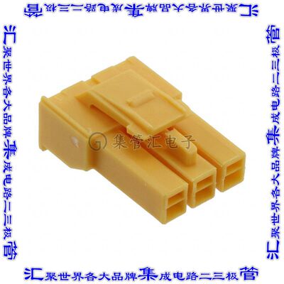 176272-4 连接器接插件CONN PLUG HSG 3POS 3.96MM