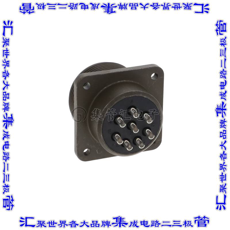 MS3102A20-7S 连接器接插件CONN RCPT FMALE 8P SILV SLDR CUP