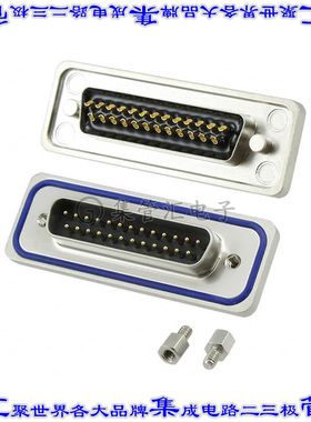 15-000593 连接器接插件CONN D-SUB PLUG 25POS PNL MNT