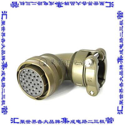 MSW08E22-32S-SR 连接器接插件RIGHT ANGLE CABLE PLUG, WITH STR