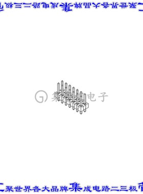 879140204 0879140204连接器接插件2.54MM DRSW HDR TH /OCAP .38