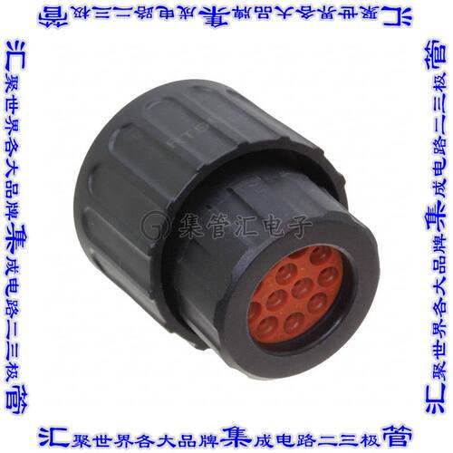 RTS6BS14N12SHEC03 连接器接插件CONN PLG HSG FMALE 12POS INLIN