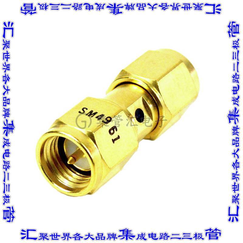 SM4961 连接器接插件ADAPT PLUG-PLUG SMA SS 1.2 VSWR