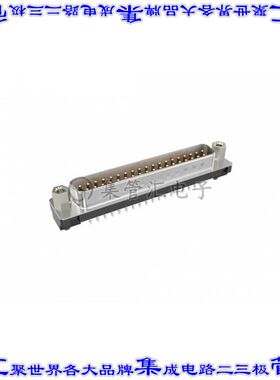 NFD17C37PAFE1DA 连接器接插件D-SUB, 37 PIN PLUG, VERTICAL, BO