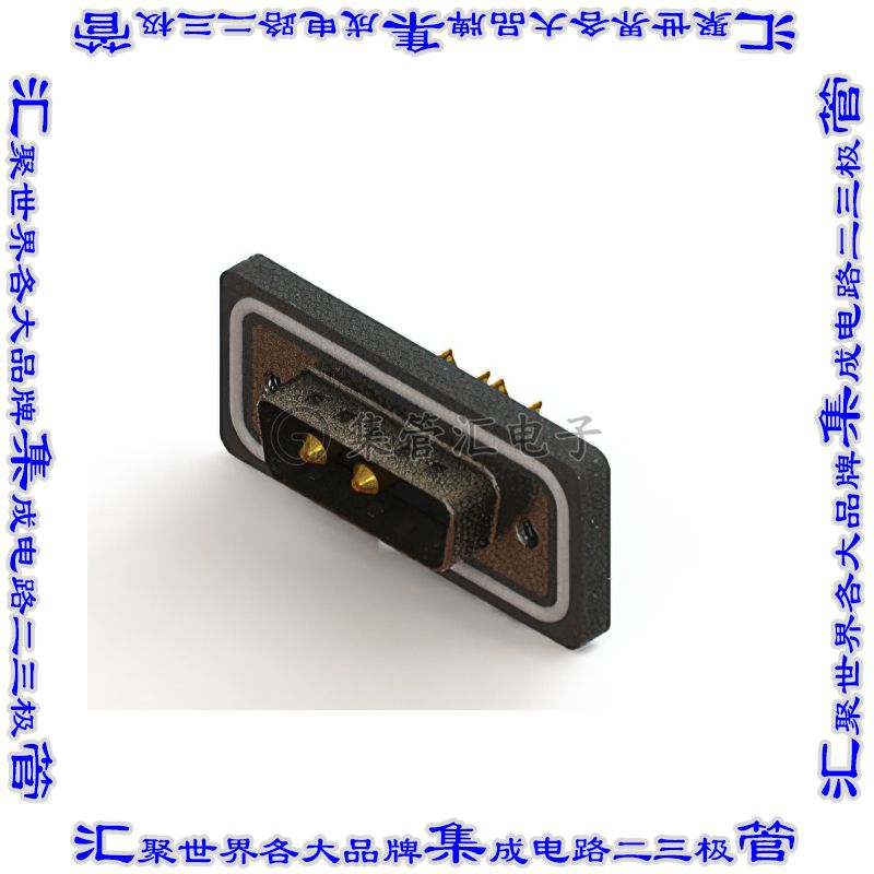 627W3W3-222-4N2 连接器接插件CONN D-SUB PLUG 3P PNL MNT