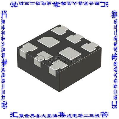 DMC2991UDR4-7 晶体管 MOSFET N/P-CH 20V 0.5A 6DFN