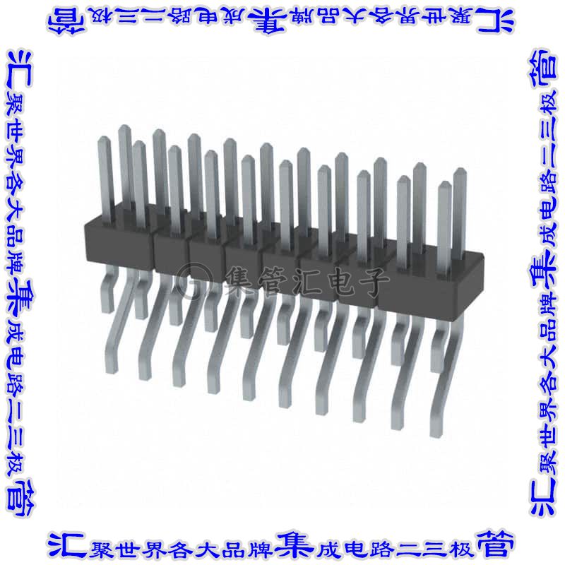 MMT-110-02-T-DH-K-TR 连接器接插件CONN HEADER SMD R/A 20POS 2