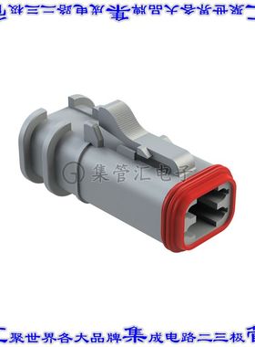 AT06-4S-OMRDGRY 连接器接插件4 POSITION OVERMOLDED PLUG, SOCK