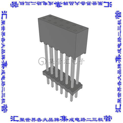 ESQT-106-02-L-D-700 连接器接插件CONN SOCKET 12POS 0.079 GOLD