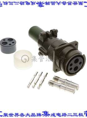 CA3100E24-12S-B-F80 连接器接插件CONN RCPT W/SKT 5POS