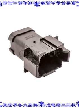 AT04-08PA-ECBLK 连接器接插件CONN RCPT HSG 8POS 14-20AWG