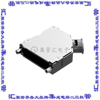 D25000AKNT20/AA 连接器接插件D-SUB BACKSHELL, MACHINED ALUMIN