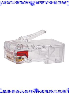 ASY39100-004 连接器接插件RJ45 PLUG WITH 120 OHMS RESISTOR