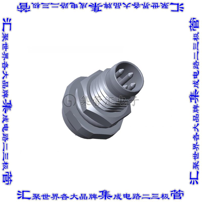 SM8-04PMMS-SF8001 连接器接插件M SERIES, M8, A CODE, METAL, 4