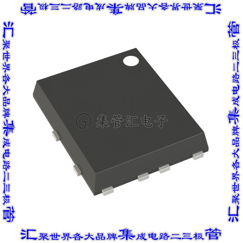 NVMFD6H846NLT1G 晶体管 MOSFET 2N-CH 80V 9.4A 8DFN