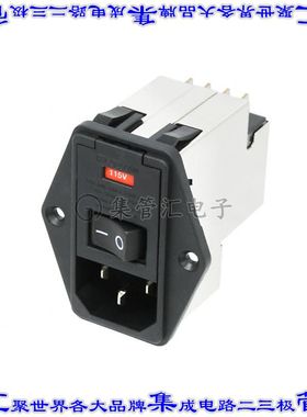 2-6609104-0 连接器接插件PWR ENT MOD RCPT IEC320-C14 PNL