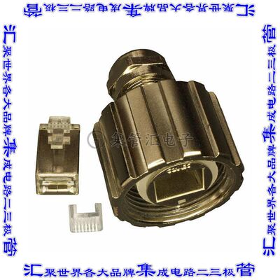 17-100474 连接器接插件CONN MOD PLUG 8P8C SHIELDED