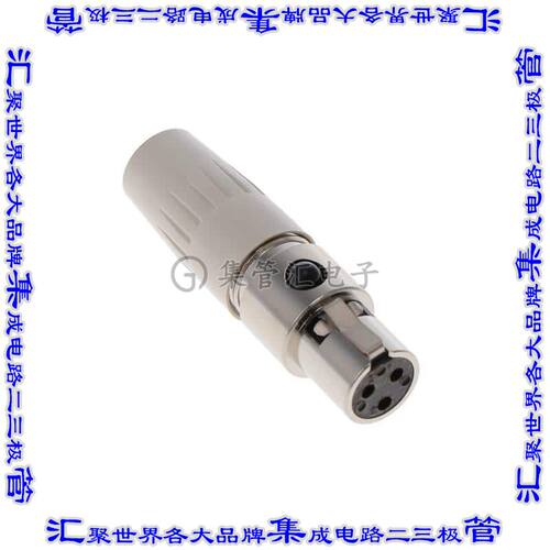 TA3FLWX 连接器接插件CONN PLUG FMALE MINI XLR 3P SLDR