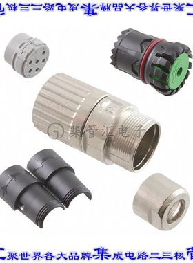 1629232 连接器接插件CONN PLG HSG MALE 6POS INLINE