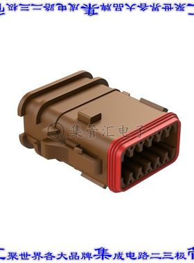 AT06-12SD-OMRDBRN 连接器接插件12 POSITION OVERMOLDED PLUG, S
