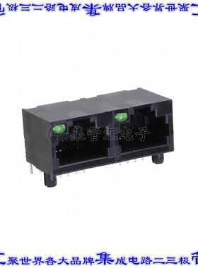 MTJG-2-88ARX1C-LE 连接器接插件GANGED MODULAR JACK 1*2PORT 8P