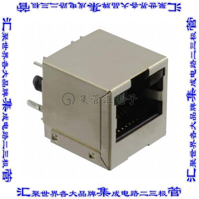 1734577-1 连接器接插件CONN MOD JACK 8P8C VERT SHIELDED