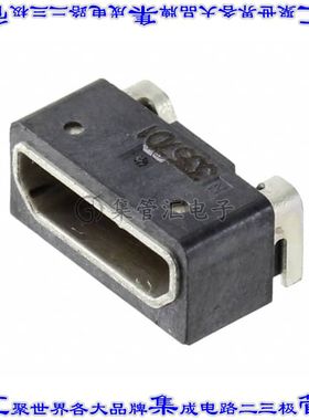 2173157-2 连接器USB-微B型插座5POS USB 2.0表面贴装直角