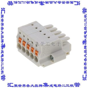 000 107 连接器接插件PLUG FEMALE 5POS 2734 THREADED 105