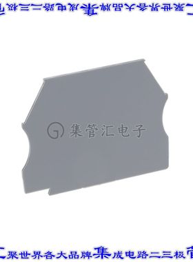 KL444120 连接器接插件CONN TERM BLK END PLATE GRAY