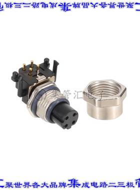 MSDS-04PFFR-SF7003 连接器接插件M12 RA DCODE MATED IP SHIELDE